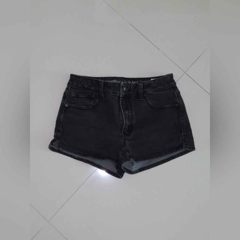 American Eagle Outfitters 360° Super Stretch Hi-Rise Shortie Shorts